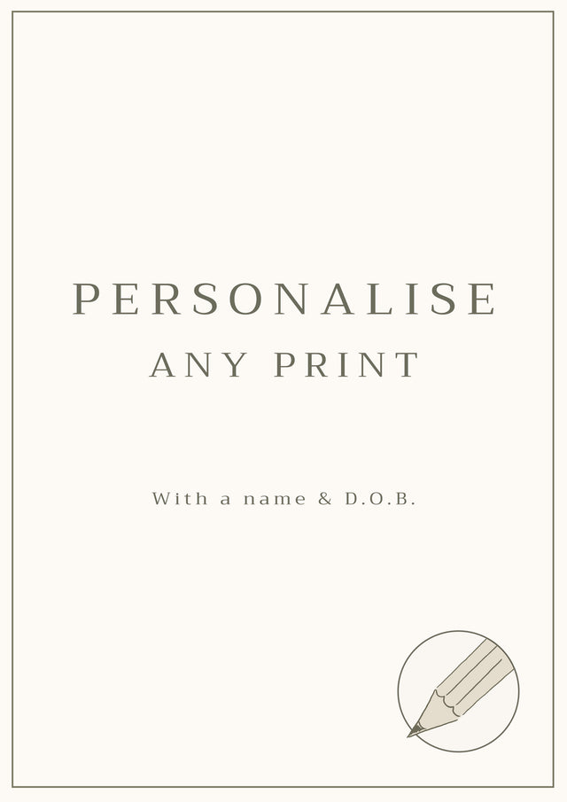 Personalise Any Print