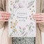 Personalised 'blooming lovely' floral print, by Carla Gebhard.